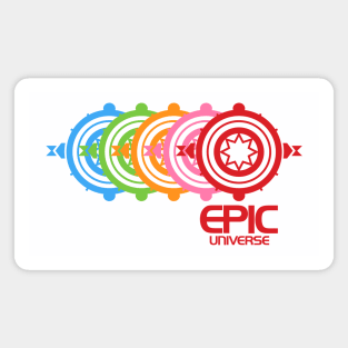 Retro Epic Center Universe Magnet